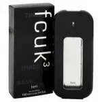 Fcuk 3 Him eau de toilette for men 100 ml
