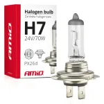 Amio Halogen Bulb H7 24V 70W UV filter (E8)