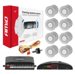 Amio Parking sensor 8 LED silver