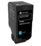 LEXMARK Toner 74C2SC0 Cyan XL