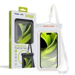 MOBILE ORIGIN Waterproof Floating Case 6.5", white/orange