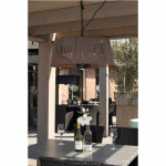 SUNRED | Heater | ARTIX M-HO BROWN, Corda Bright Hanging | Infrared | 1800 W | Brown | IP24