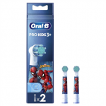 Oral-B Electric Toothbrush Heads | EB10-2 Kids Spiderman | Heads | For kids | 2 brush heads included