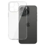 Fusion Accessories Back Case 2 mm Perfect for IPHONE 15 PRO MAX TRANSPARENT
