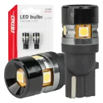 Amio LED bulbs CANBUS T10 W5W 5SMD 3030 White 12V 24V -04239