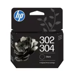 HP 302/304 Tri-color/Black Ink Cartridge Combo 2 Pack