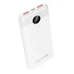 Hoco Powerbank 10000 mAh QC 22.5W+PD 20W LED J172 white