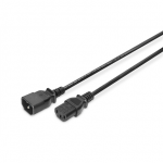 Digitus Power Cord Extension Cable C13 - C14 | AK-440201-018-S | Black