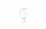 Gembird Power Delivery Charger, USB-A, USB-C, 20W, White