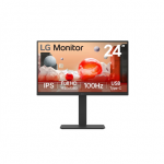 LG 24BA750-B | 23.8" | IPS | FHD | 16:9 | 100 Hz | 5 ms | 1920 x 1080 pixels | 200 cd/m | 1 HDMI port | Black