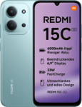 Xiaomi Redmi 15C 5G 4GB/128GB Dual-SIM Smartphone mint green