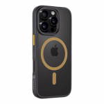 Tactical MagForce Hyperstealth 2.0 Cover for iPhone 16 Pro / black/yellow