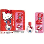 Fragrances For Children Hello Kitty Children's Perfume Gift Set EDT 30 ml, lip gloss and eyeshadow