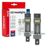 Amio LED Headlights Series H25 CANBUS H3 12V 20W -04710