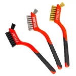 Amio Steel wire brush set