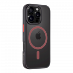 Tactical MagForce Hyperstealth 2.0 Cover for iPhone 16 Pro / black/red