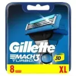 Gillette Mach 3 Turbo - Spare head 4.0ks