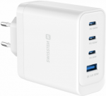 Swissten Travel Charger Core GaN 2x USB-C PD 100W / USB-C 20W / USB-A QC 30W QC