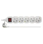 EMOS Power Strip SCHUKO with switch 5 sockets, 3.0m, 1.5mm