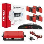 Amio Parking assistant system LED 4 sensor black inside mount 16.5mm