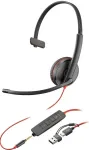 Poly Blackwire 3215 USB-C|A Headset+3.5mm 8X227A
