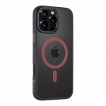 Tactical MagForce Hyperstealth 2.0 Cover for iPhone 16 Pro Max / black/red