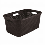 Curver Basket Style Brown 45L 59x38x27cm