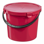 NHG 10L Red Berry Bucket with Lid