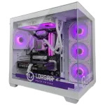 LORGAR Gaming PC Advanced A201 Ryzen 5 7500F RTX 5060 Ti White
