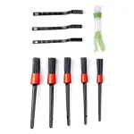 Amio Car detailing, ventilation grille and steel wire brush set 8pcs