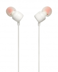 JBL Tune T110 Wired Earphones White