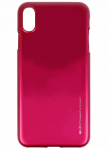 Mercury Silicone Back Case Jelly for iPhone XS MAX, Pink