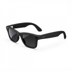 Ray-Ban Meta Wayfarer Gen1 AI Glasses, Matte Black/Graphite