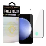 Fusion Accessories HARD Full Glue 5D tempered glass for Galaxy S23 (under-display fingerprint compatible)