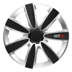 Versaco Wheel cover GTX Carbon black AND silver 16"