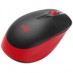 Logitech M190 Wireless Mouse, Red