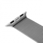 Fixed Mesh Strap for Apple Watch 42/44/45/46/49mm | Silver