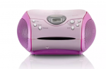 LENCO SCD-24 Digital FM Music Centre Pink