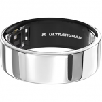 Ultrahuman Ring Air | Space Silver | Size 11 | Smart Ring