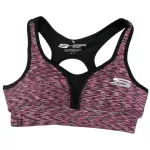 Skechers, Erinlined, Sports Women Synthetic Bra, Magenta, For Women, Size 10
