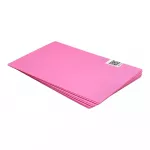 OEM Film for back cover 180 x 120 mm 10 pcs - pink with brocade