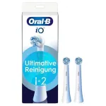 Oral-B Attachable toothbrush iO Ultimate Cleaning / 8700216373333 White Twin Pack