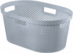 Curver Infinity Basket Recycled, Grey, 40L, 59x39x27cm
