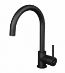 JIKA kitchen mixer Mio Style, tall, matte black