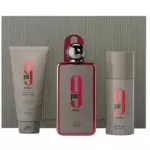Afnan 9 pm Rebel Gift Set EDP 100 ml, shower gel 150 ml and deo spray 150 ml 100ml