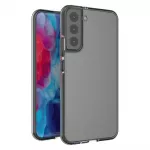 Hurtel Spring Case gel case with colored frame for Samsung Galaxy S22+ (S22 Plus), black