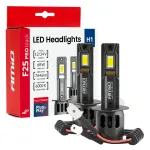 Amio LED Headlights Series F25 PRO BLACK FULL CANBUS H1 68W 12V 24V -04717