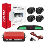 Amio Parking sensor 4 LED COB black GOLD 18mm