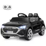 Licencijuotas Vaiki&scaron;kas Elektromobilis Audi SQ8 e-tron Su Pulteliu ir Spyruokline Pakaba