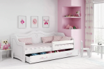 Vaiki&scaron;ka Lova Julia Su Stalčiumi + Čiužinys 160x80cm